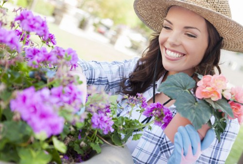 Local Yeading gardening service maintaining healthy planting