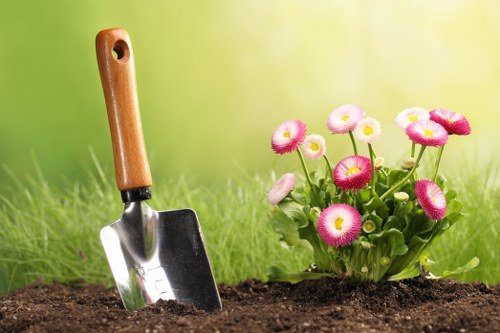 Seasonal garden care by Gardeners Yeading in a residential area